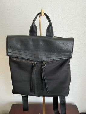 Botkier Trigger Black Nylon Mini Backpack